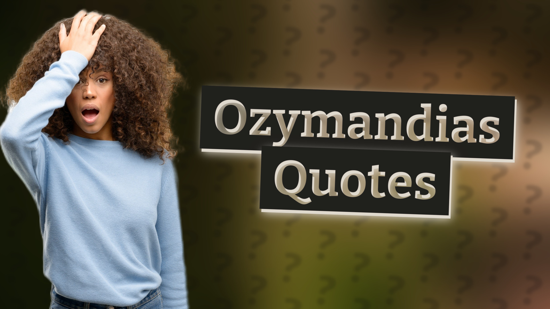 Ozymandias Quotes
