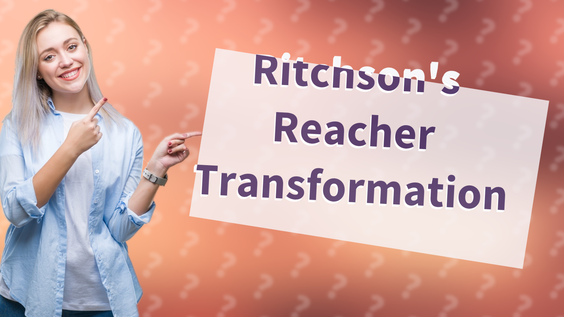 Ritchson's Reacher Transformation