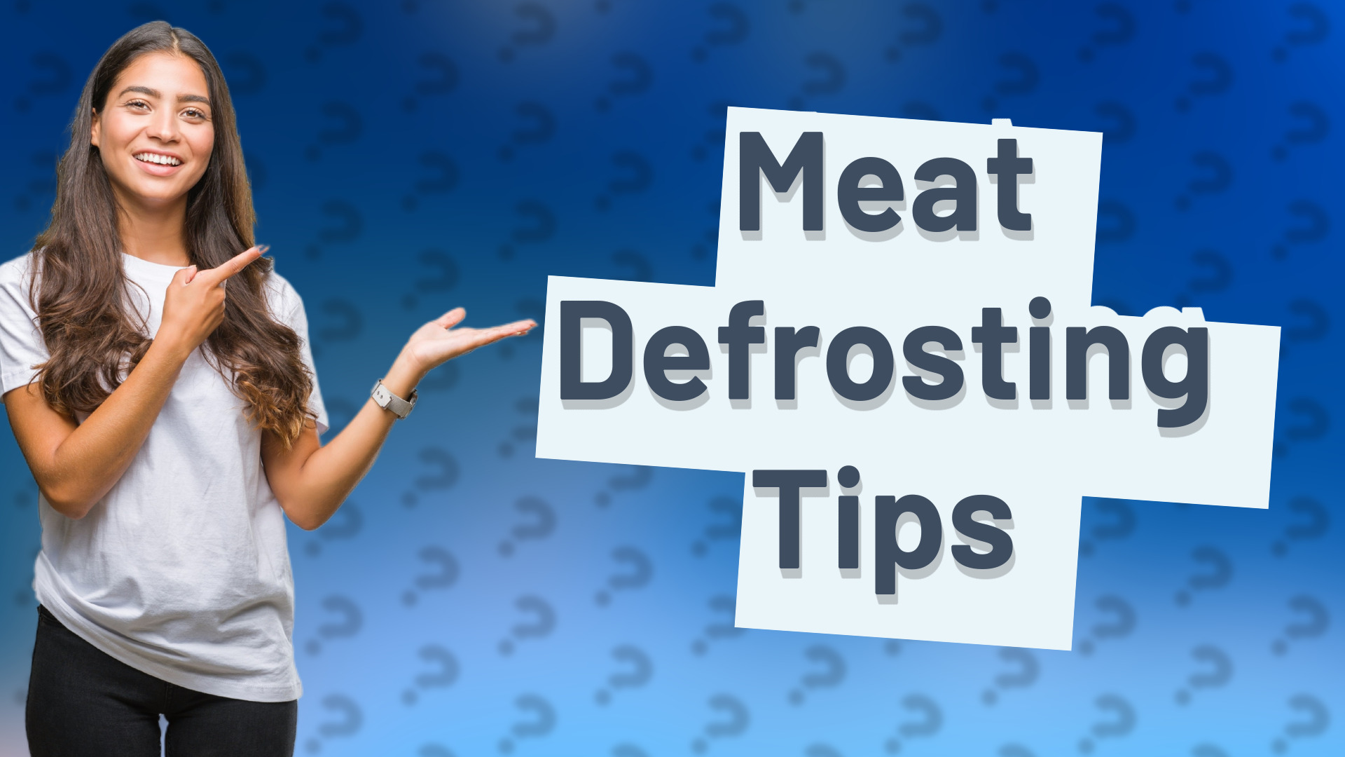 Meat Defrosting Tips