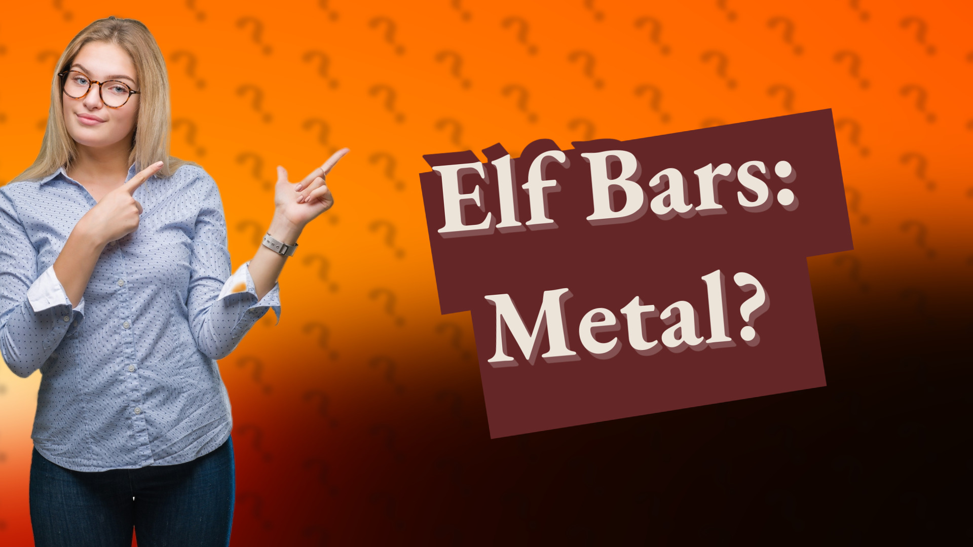 Elf Bars: Metal?