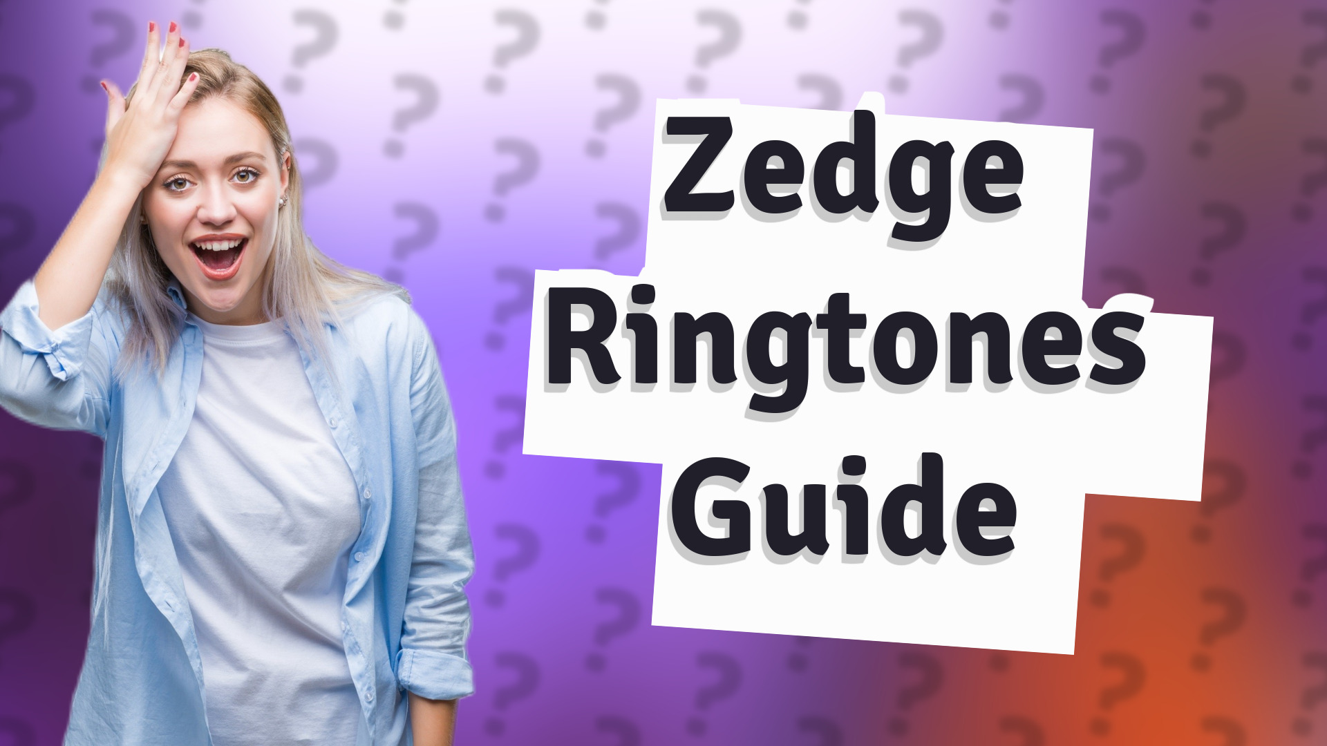 Zedge Ringtones Guide