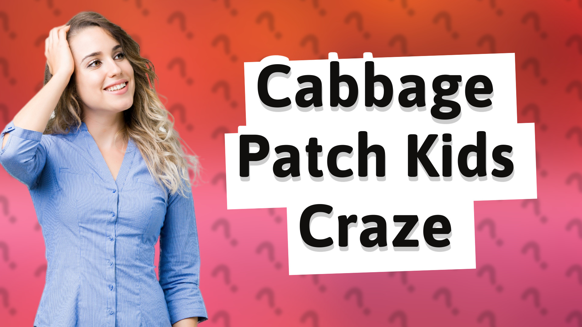 Cabbage Patch Kids Craze