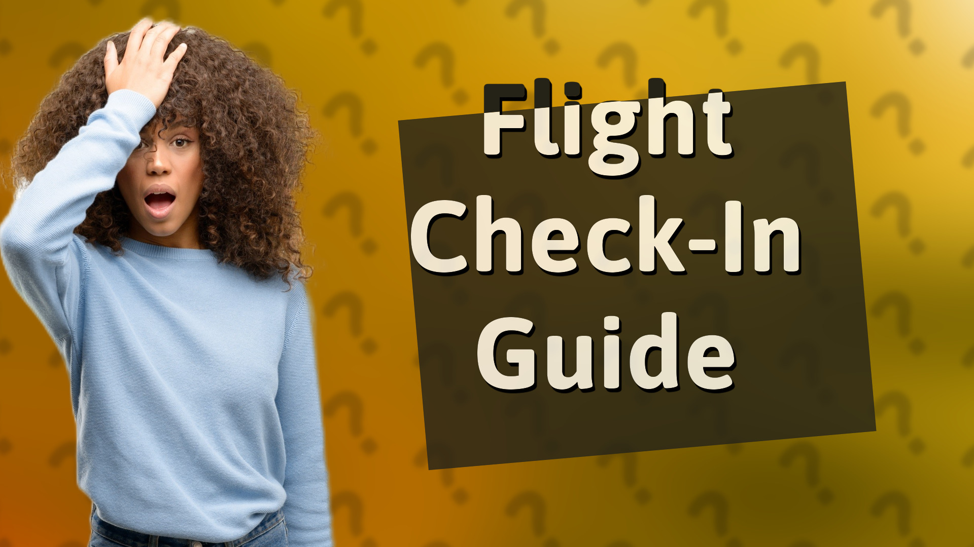 Flight Check-In Guide