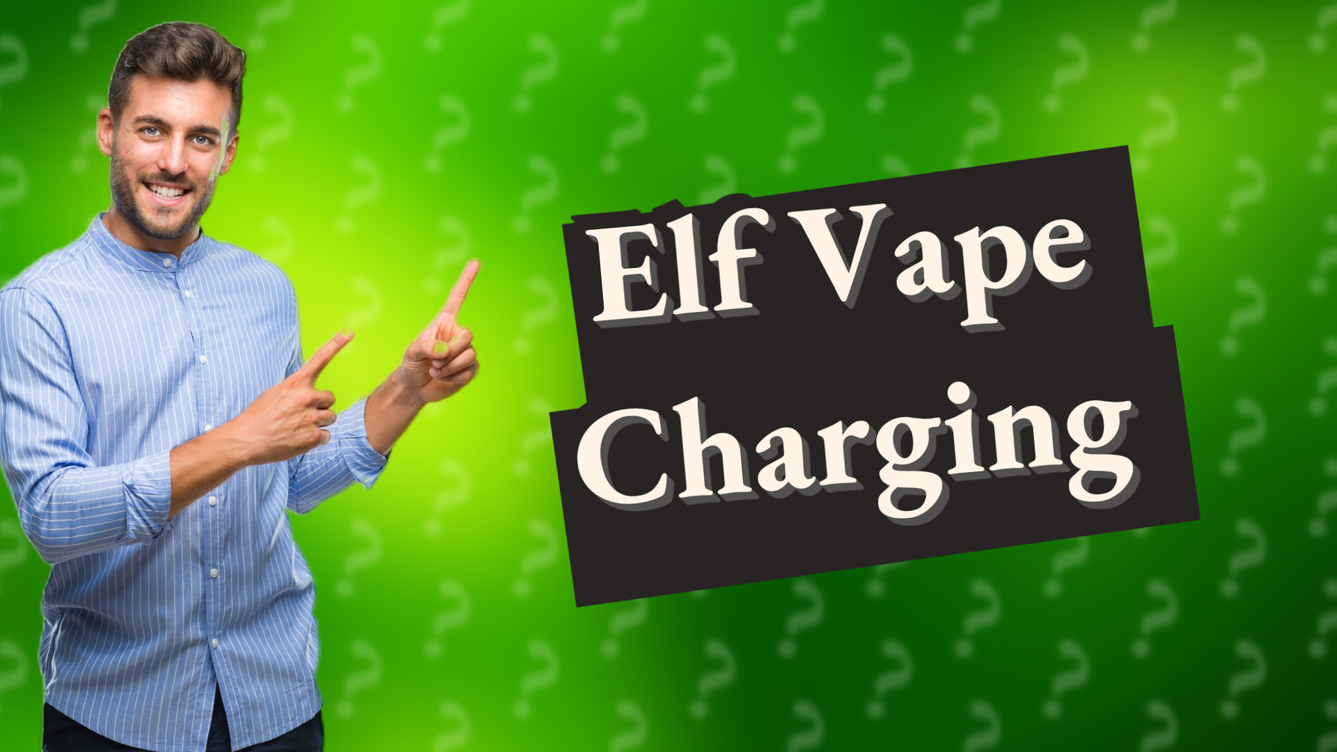 Elf Vape Charging