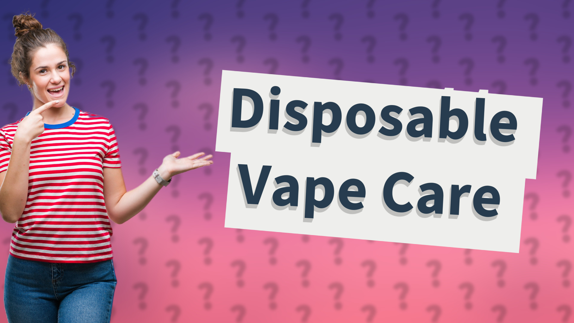 Disposable Vape Care