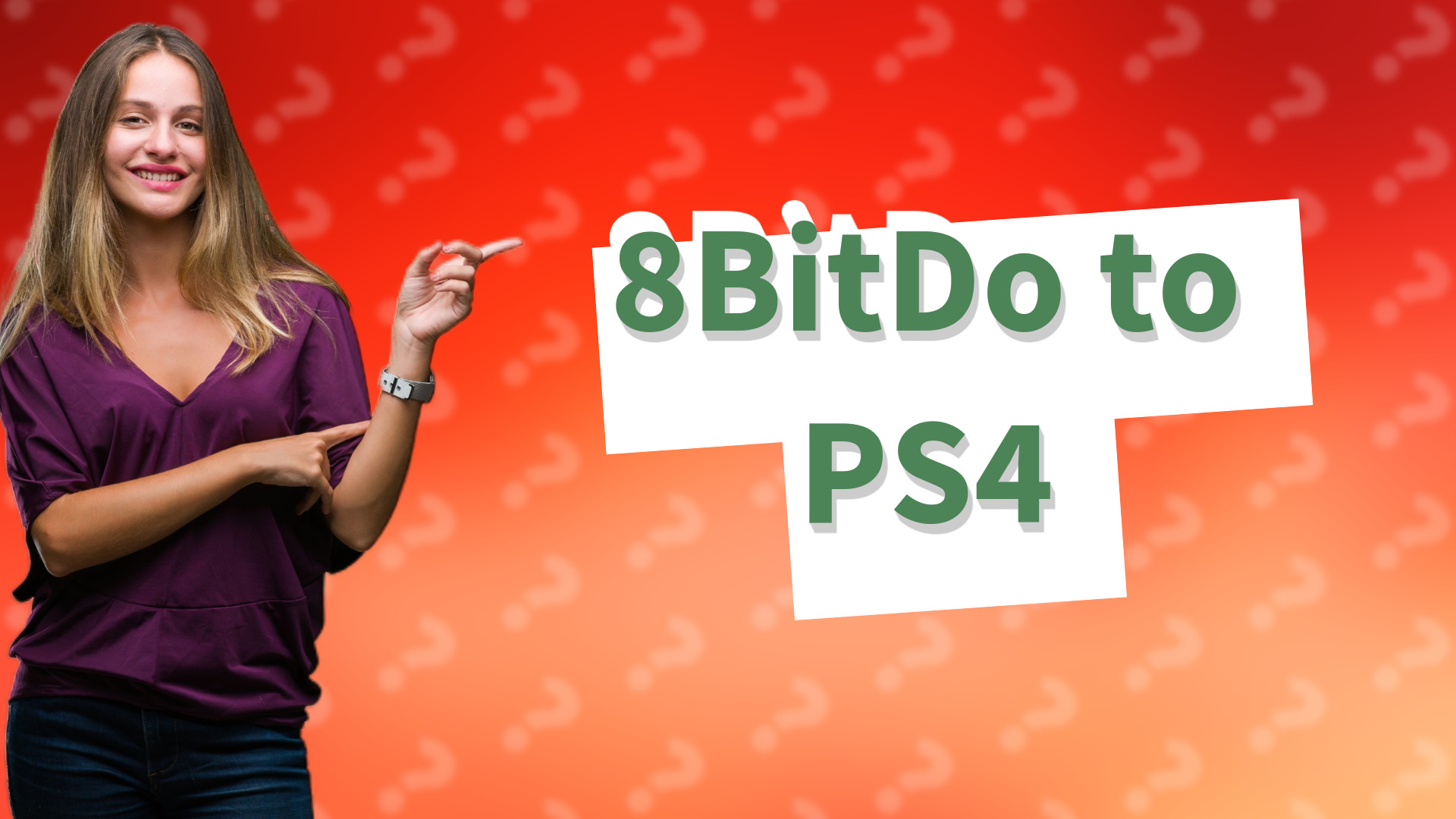 8BitDo to PS4