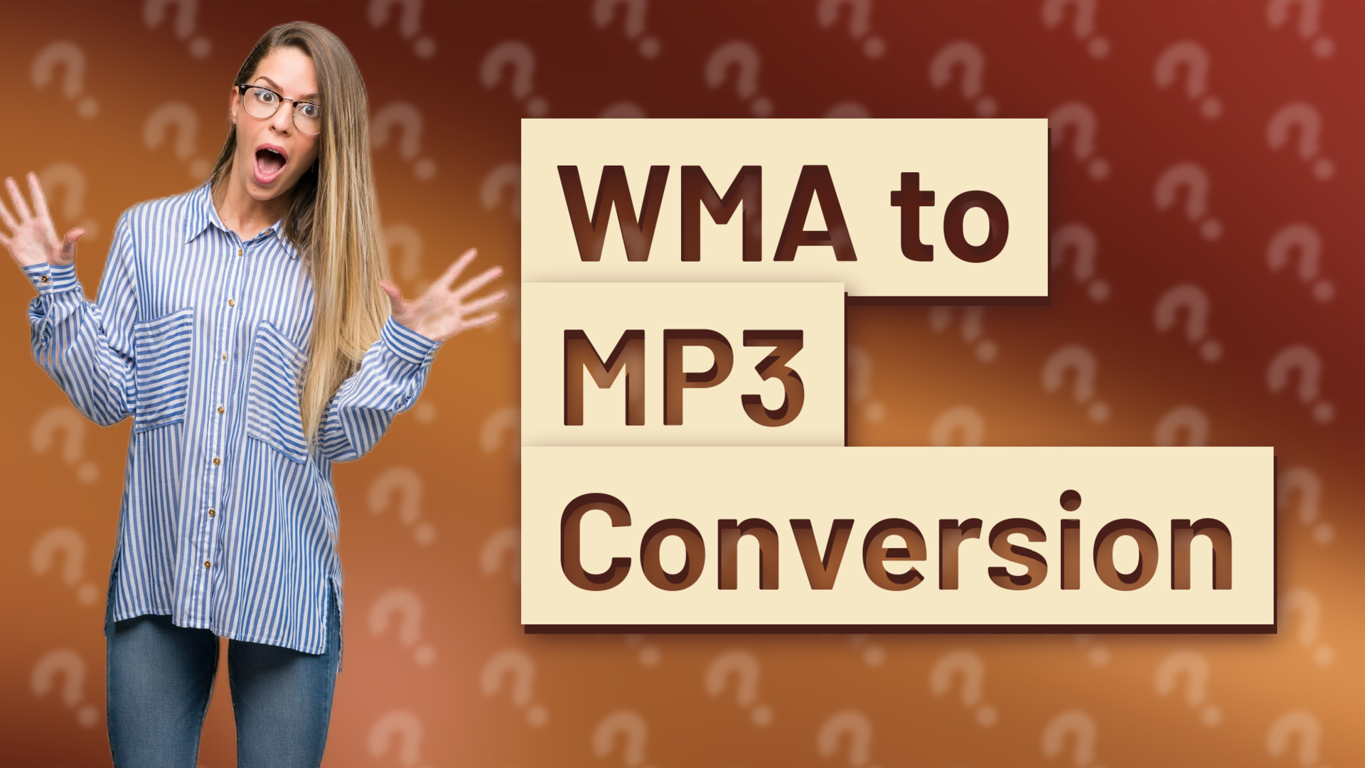 WMA to MP3 Conversion