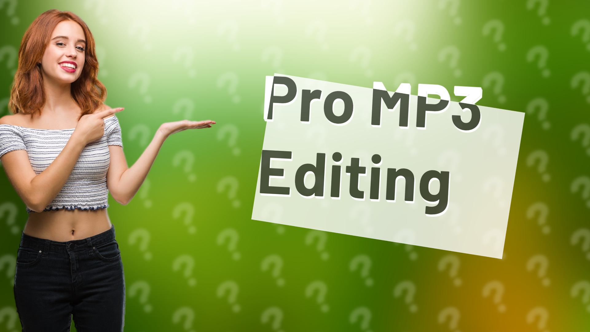 Pro MP3 Editing
