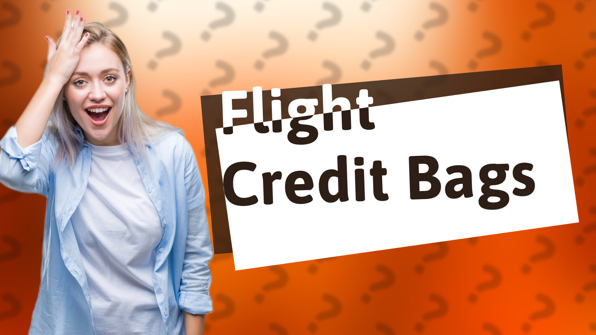 Flight Credit Bags