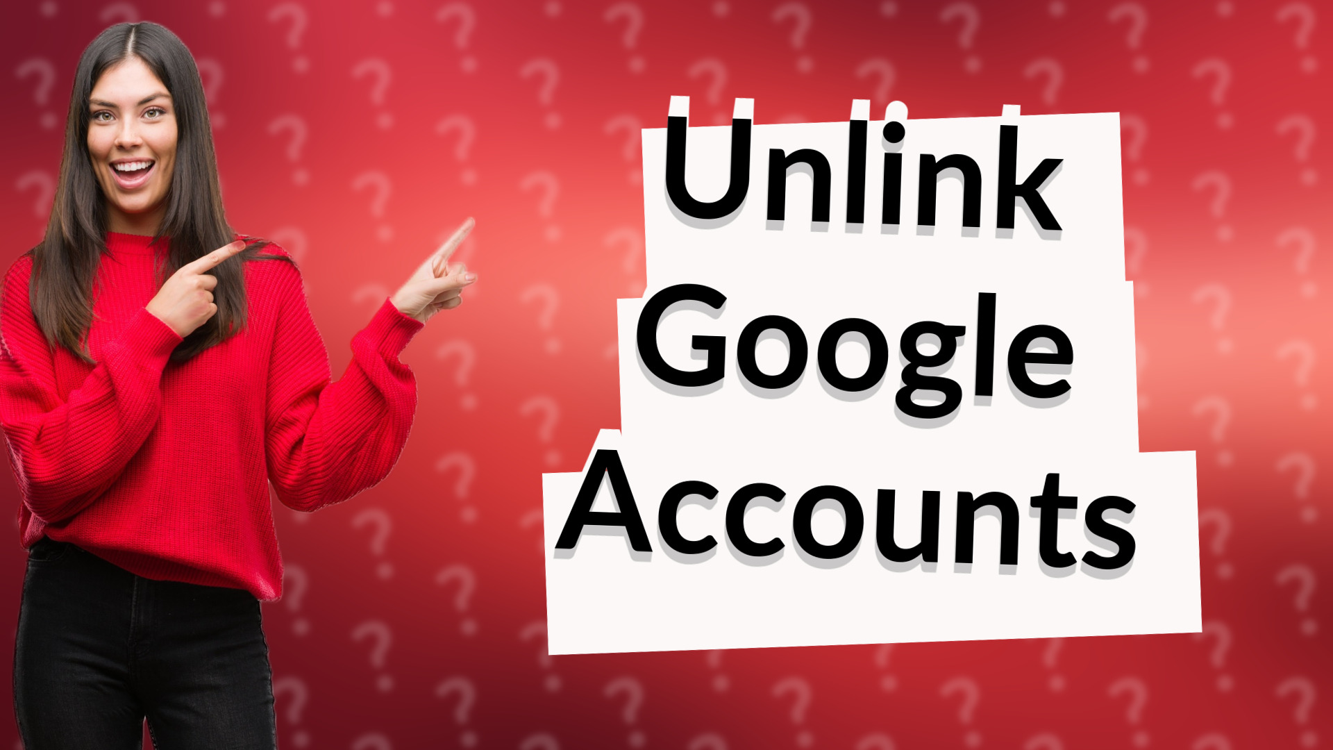 Unlink Google Accounts