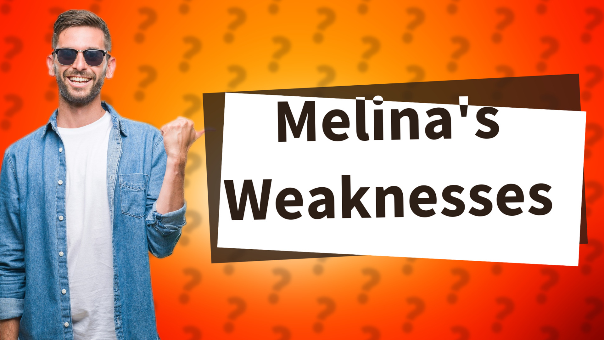 Melina's Weaknesses