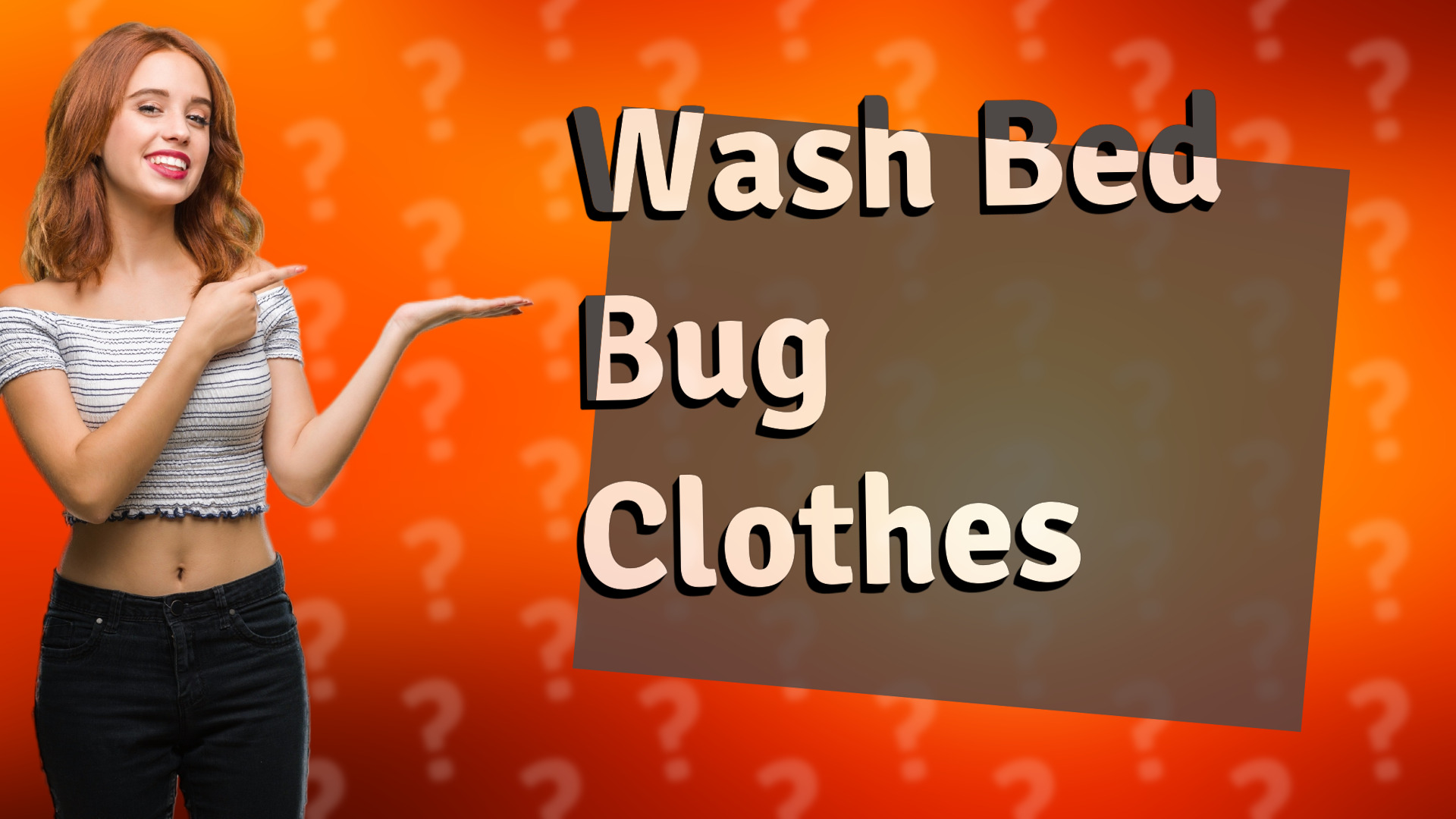 Wash Bed Bug Clothes