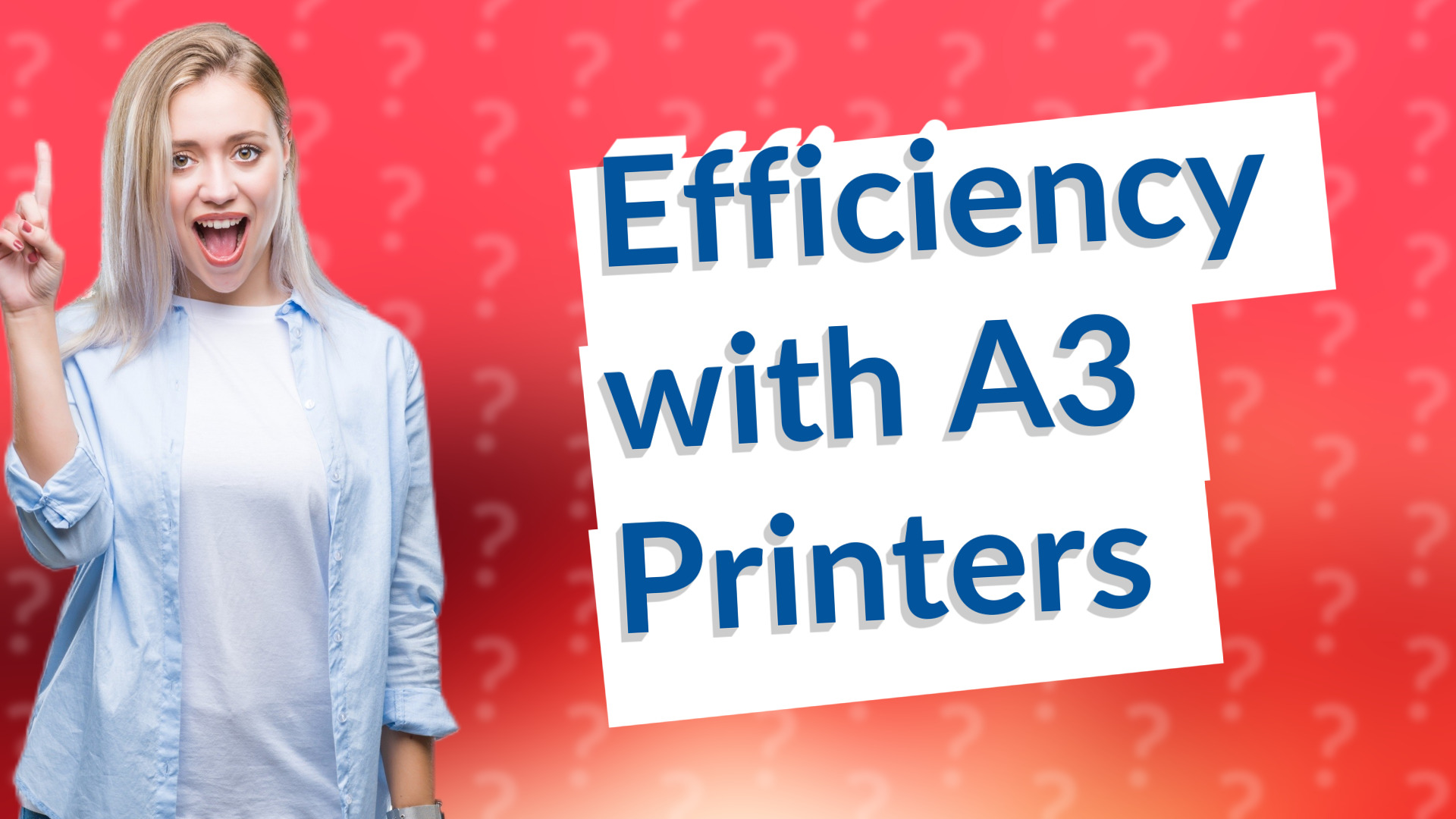 Efficiency with A3 Printers