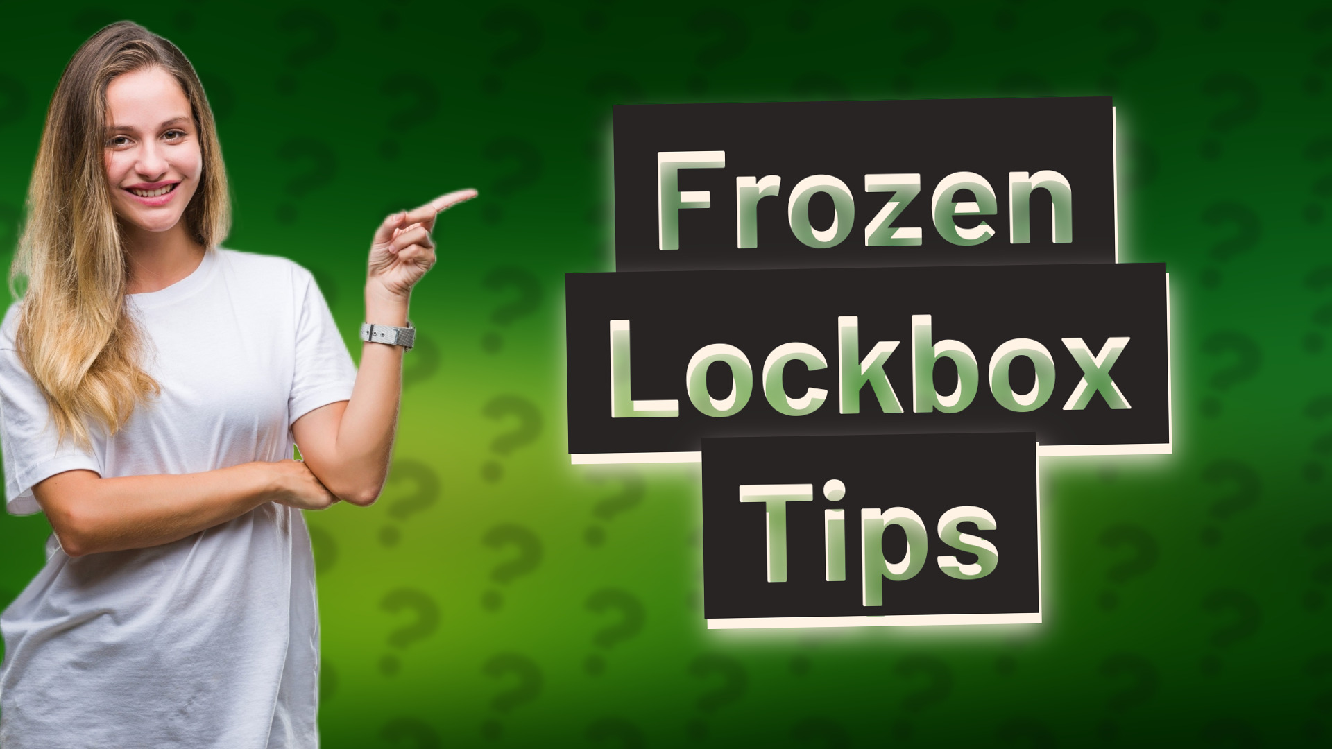 Frozen Lockbox Tips