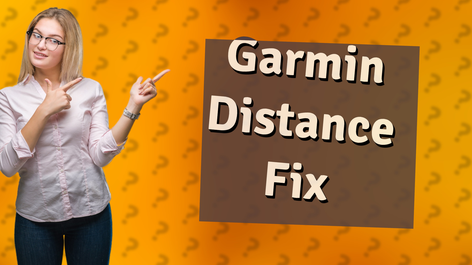 Garmin Distance Fix
