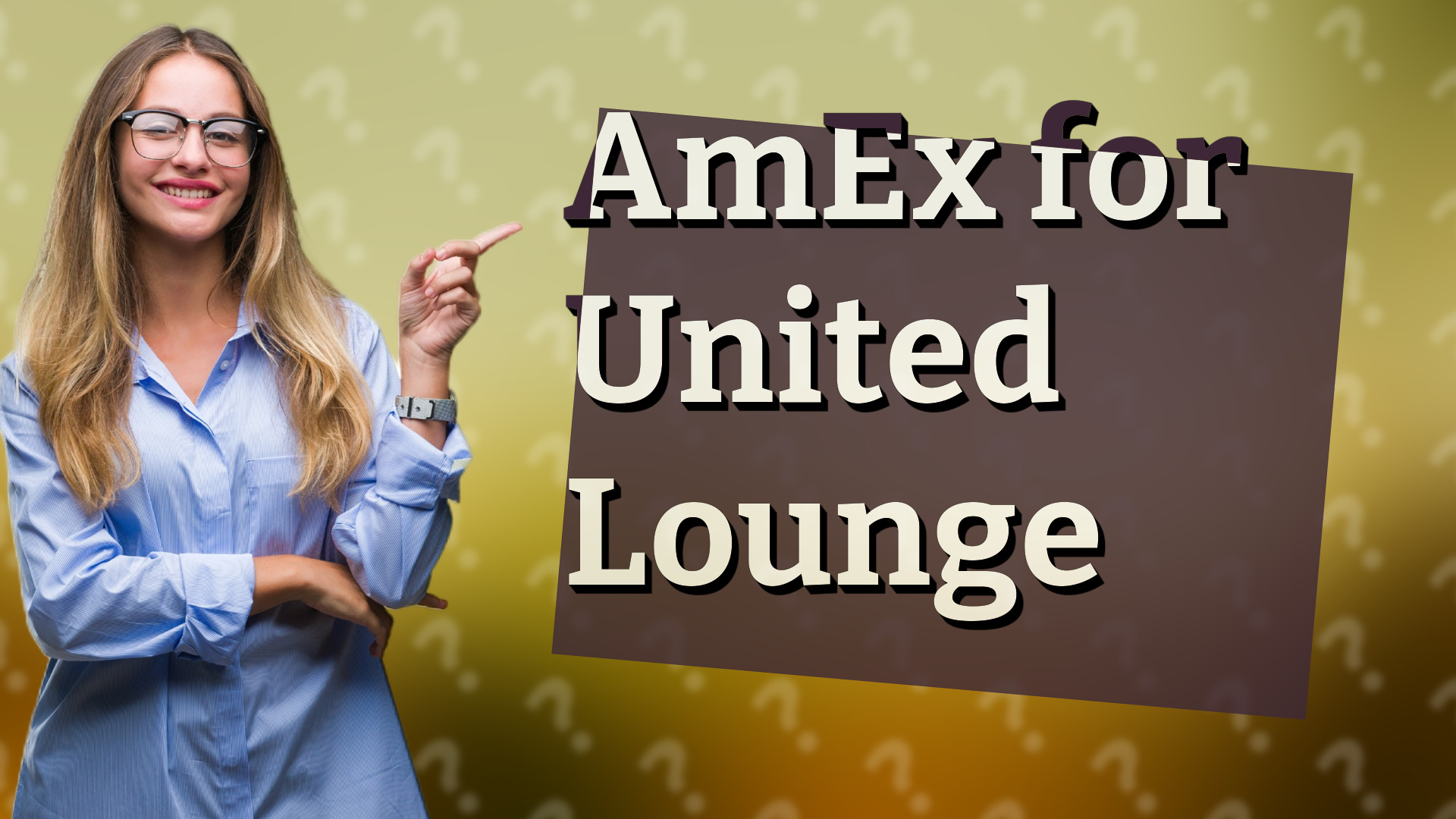 AmEx for United Lounge