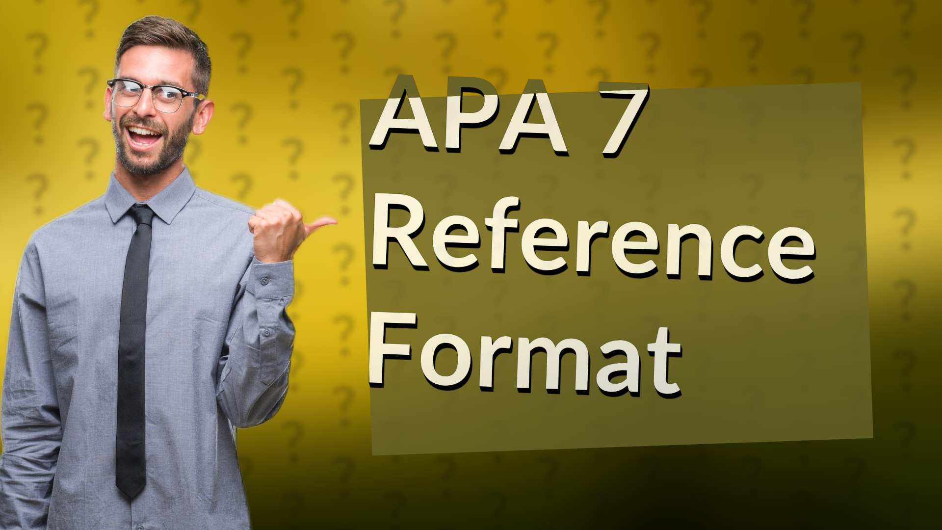 APA 7 Reference Format