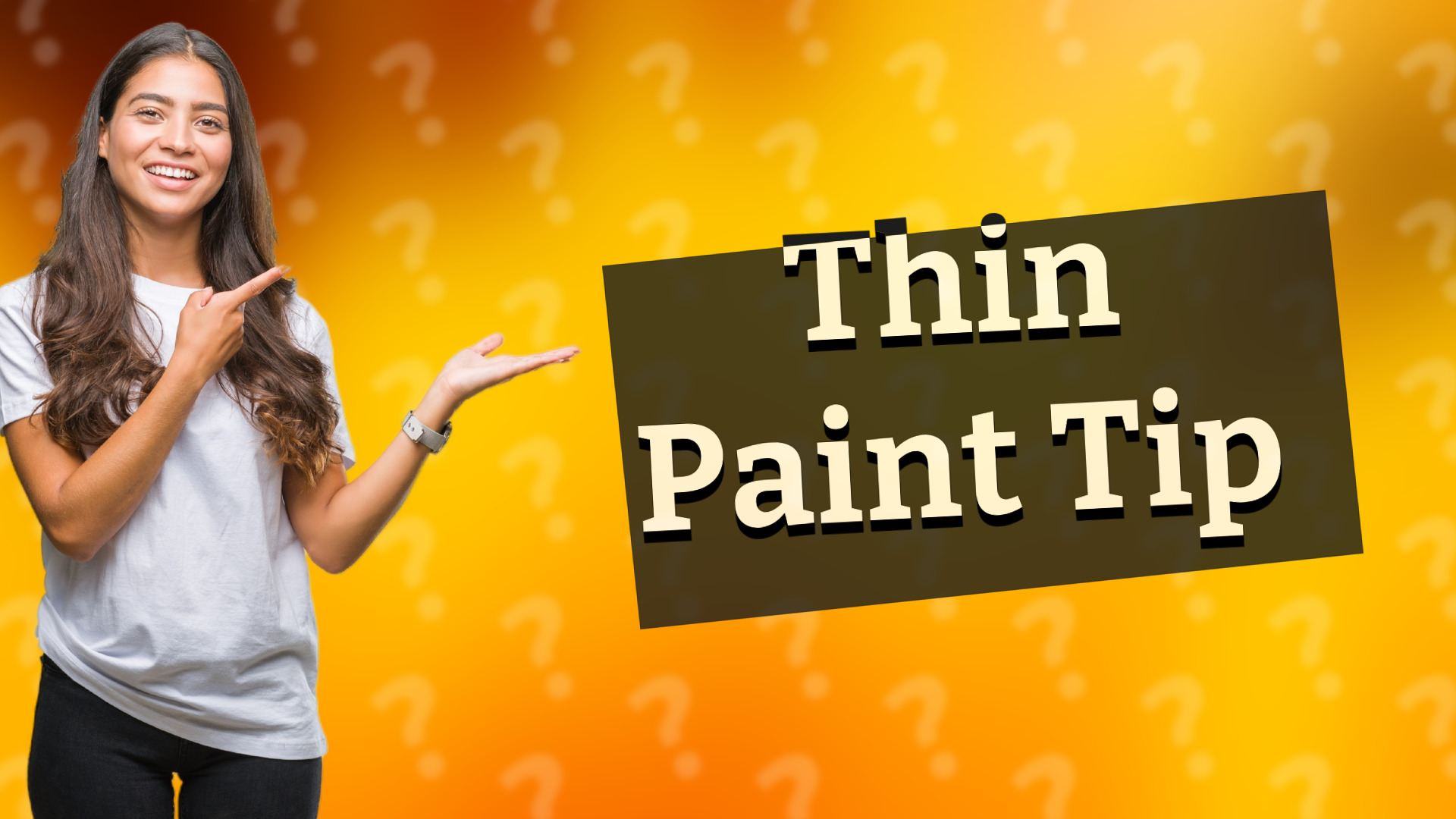 Thin Paint Tip