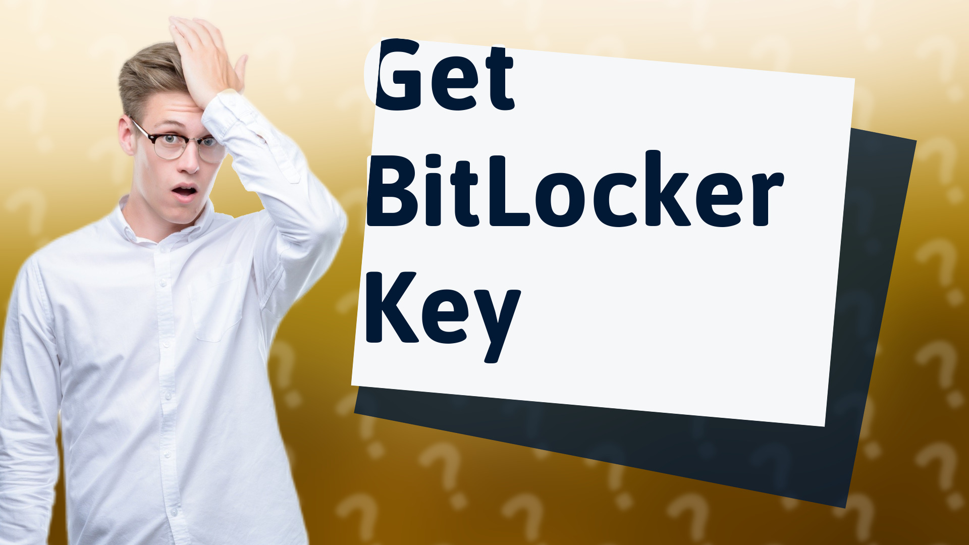 Get BitLocker Key