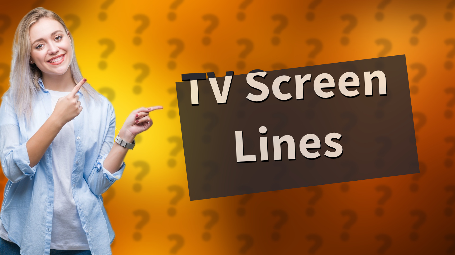 TV Screen Lines
