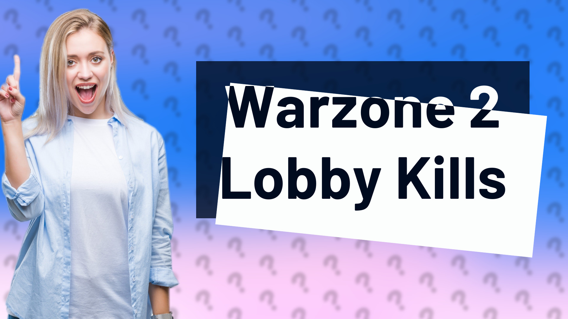 Warzone 2 Lobby Kills
