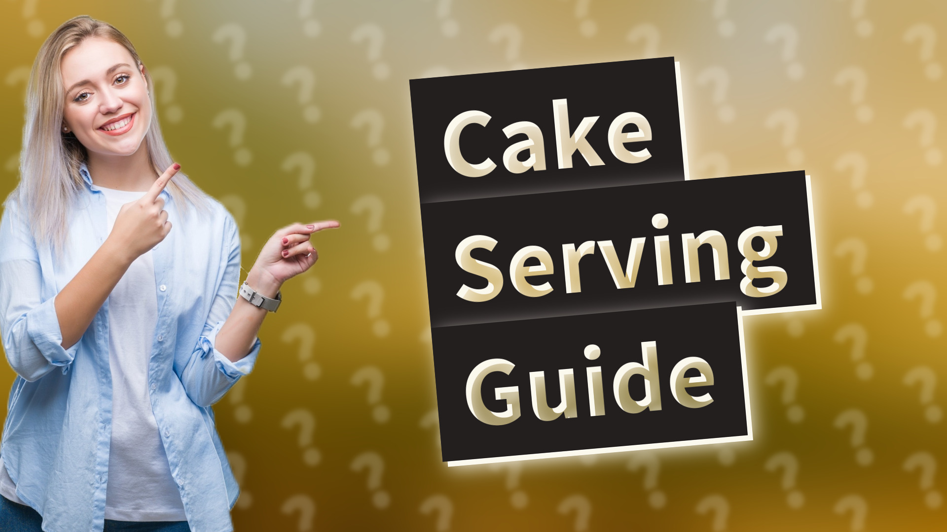 Cake Serving Guide