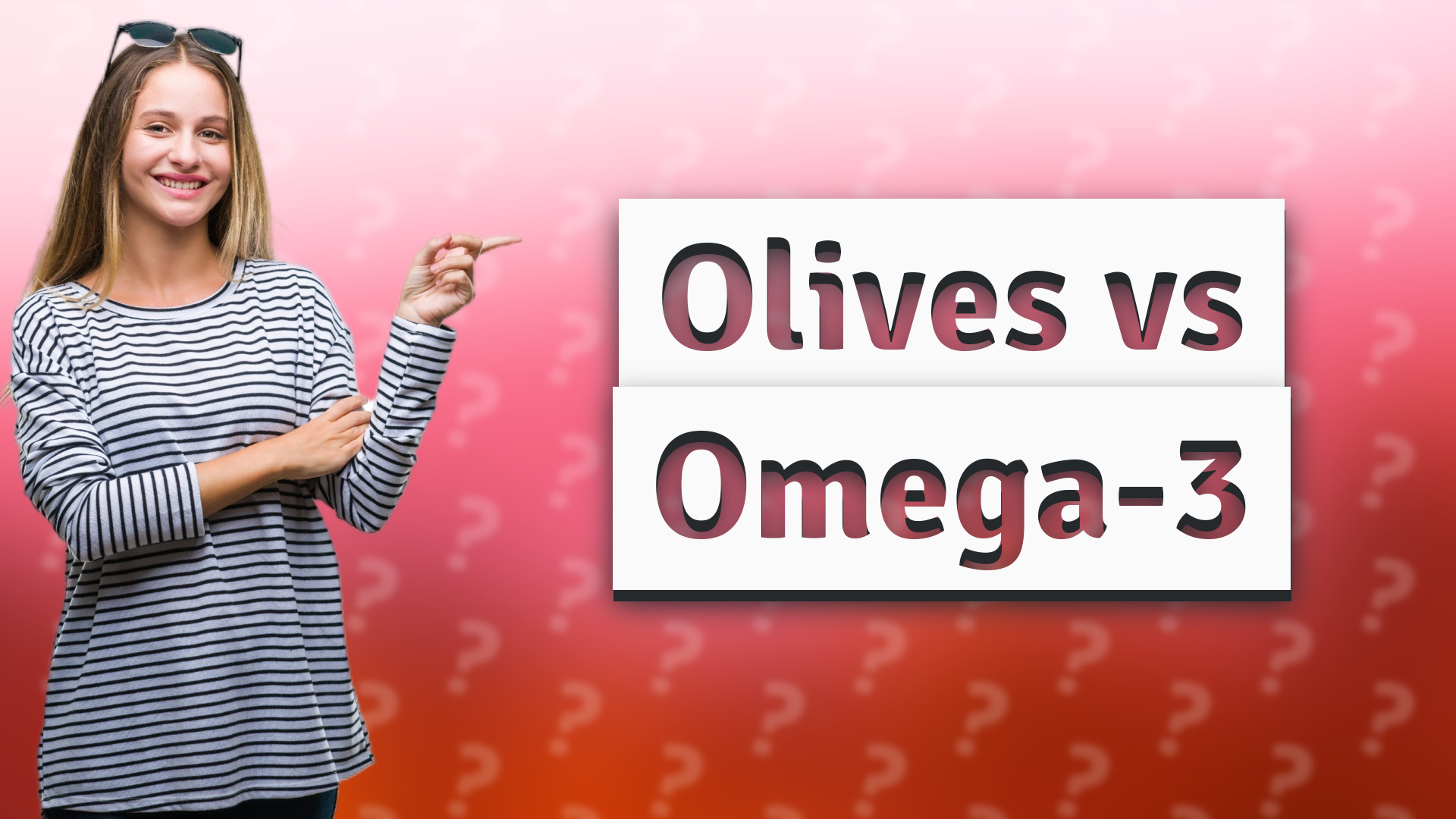 Olives vs Omega-3