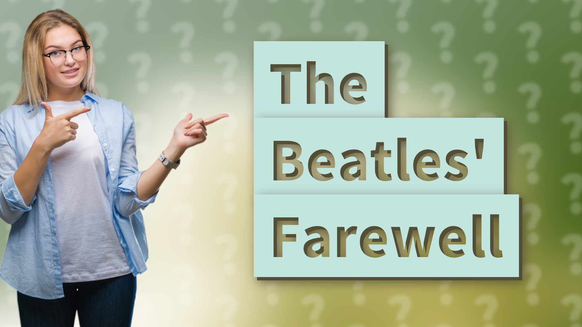 The Beatles' Farewell
