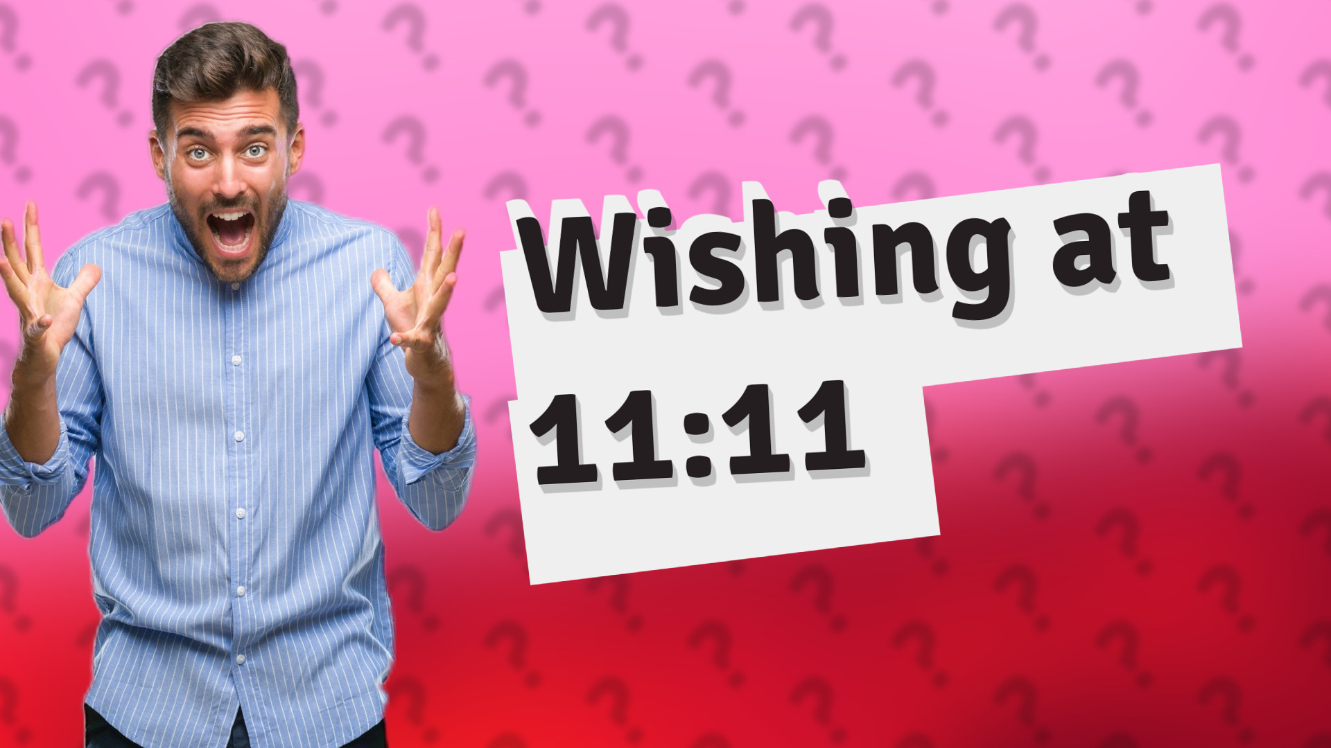 Wishing at 11:11