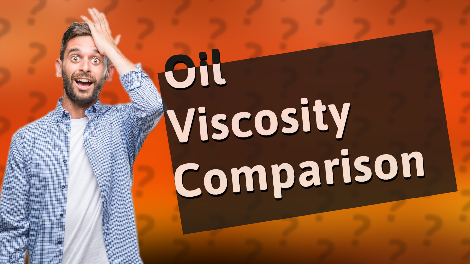 Oil Viscosity Comparison