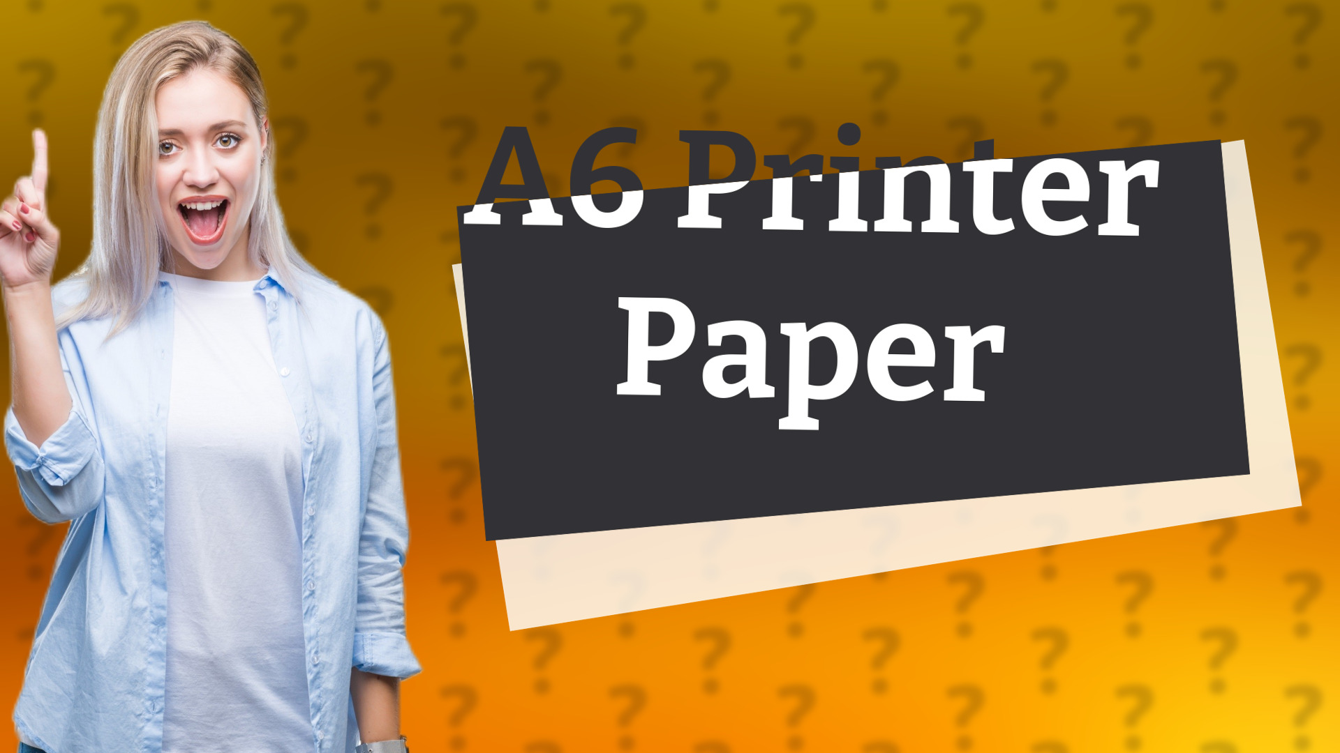 A6 Printer Paper
