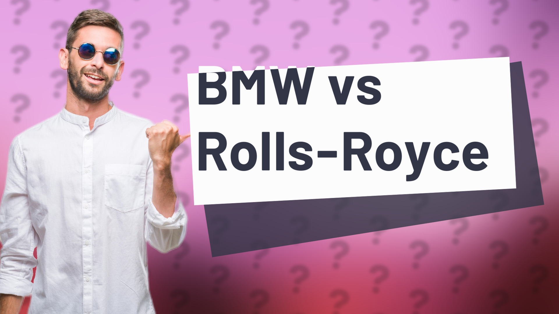 BMW vs Rolls-Royce