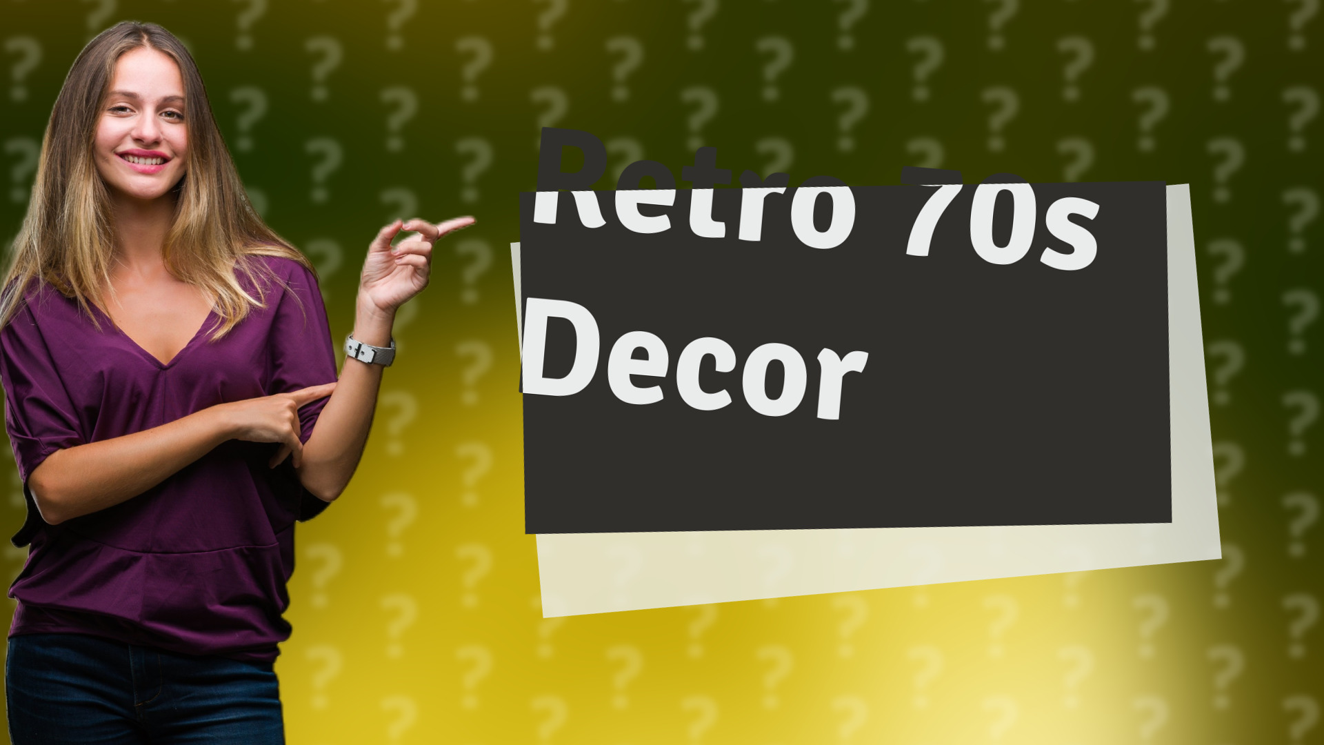 Retro 70s Decor