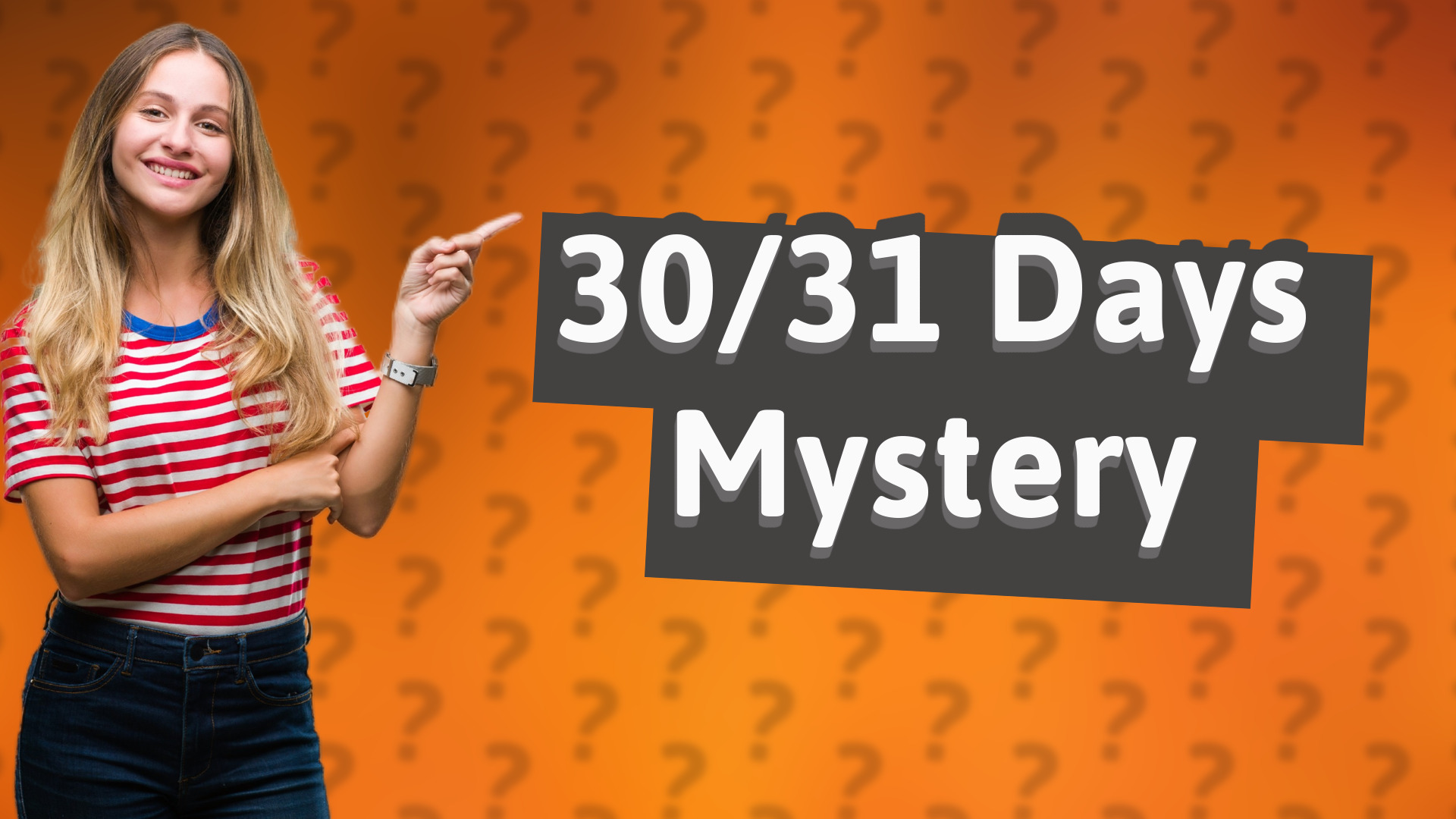 30/31 Days Mystery