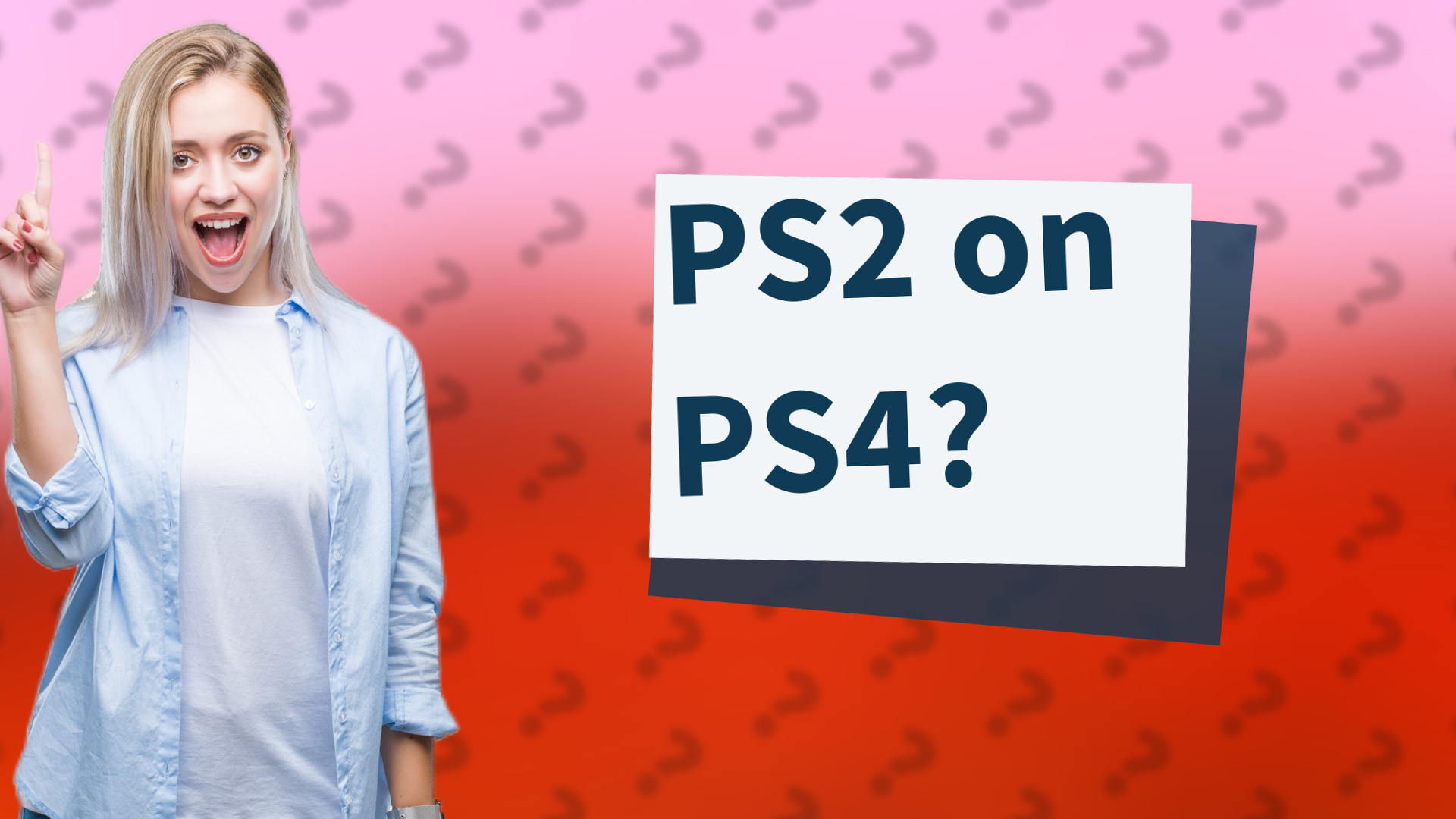 PS2 on PS4?