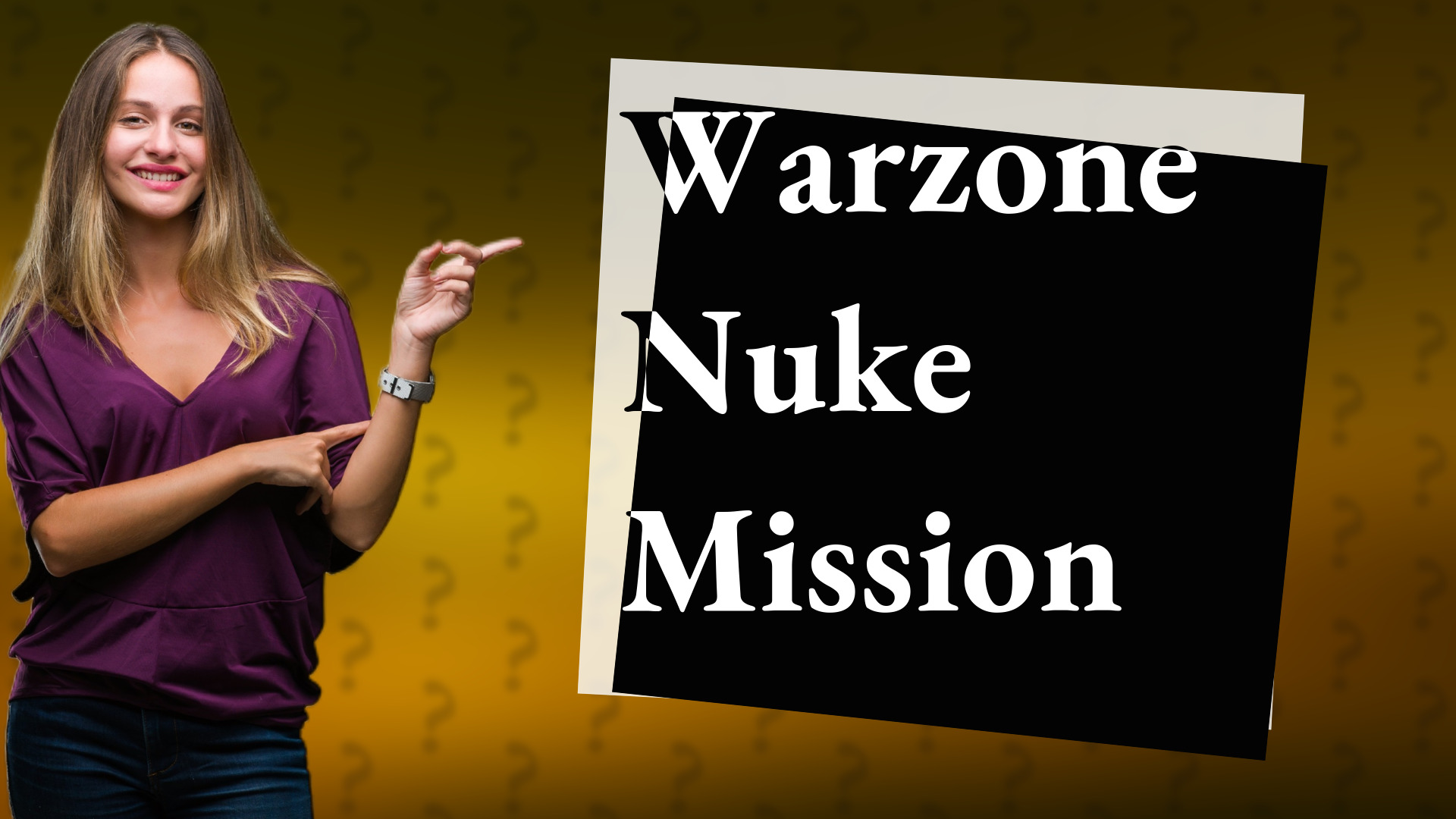 Warzone Nuke Mission