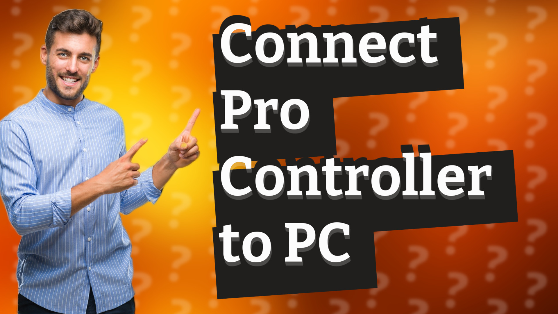 Connect Pro Controller to PC
