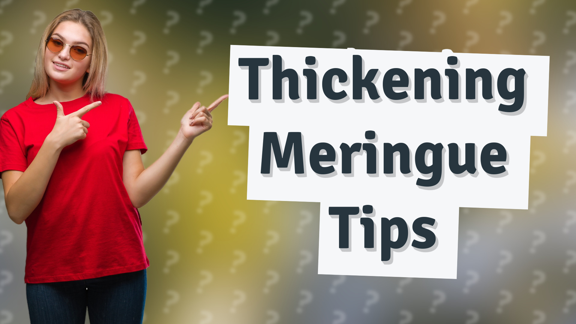 Thickening Meringue Tips