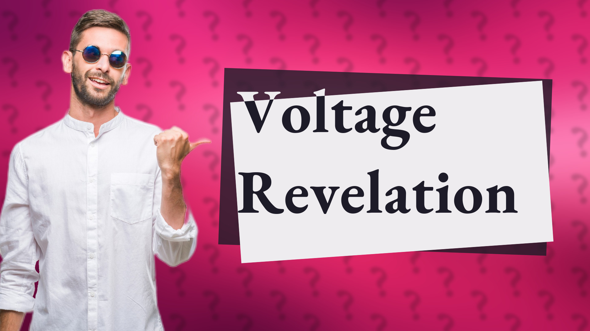 Voltage Revelation