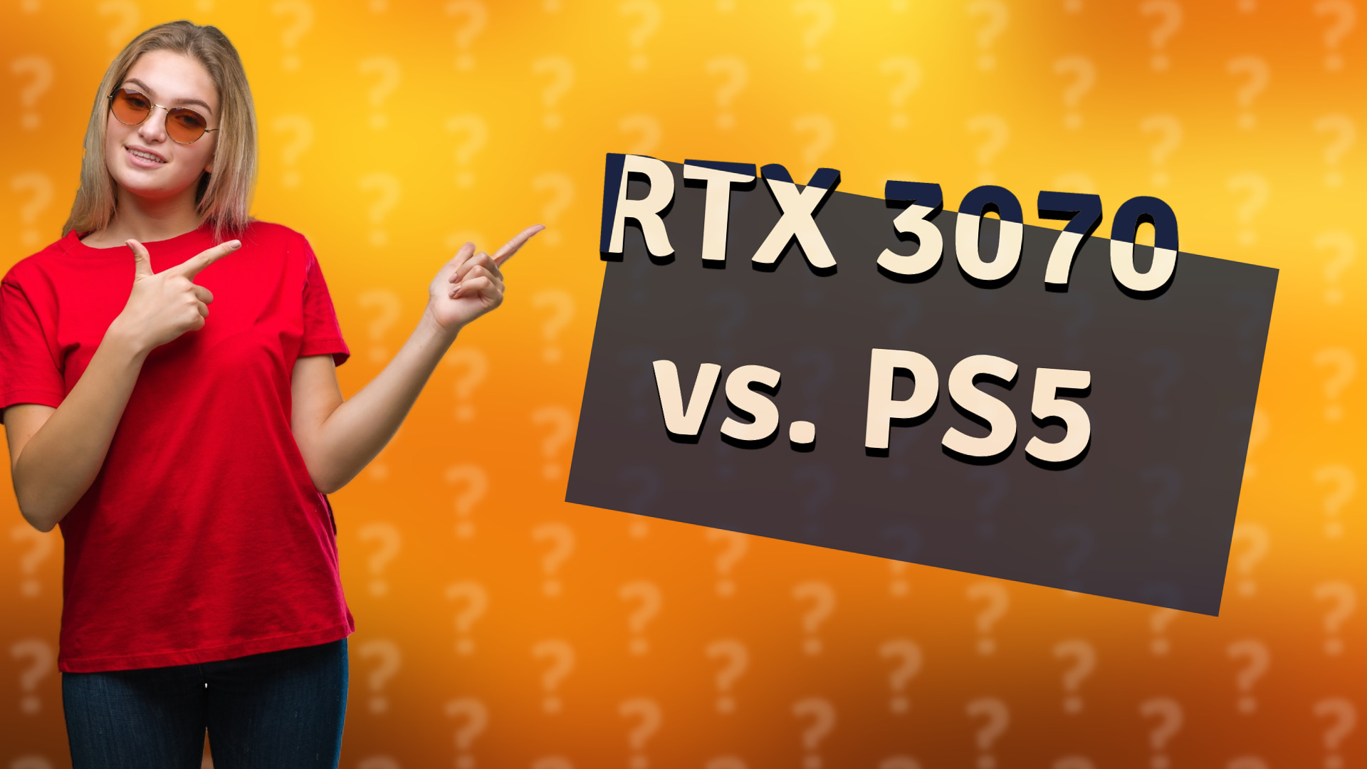 RTX 3070 vs. PS5