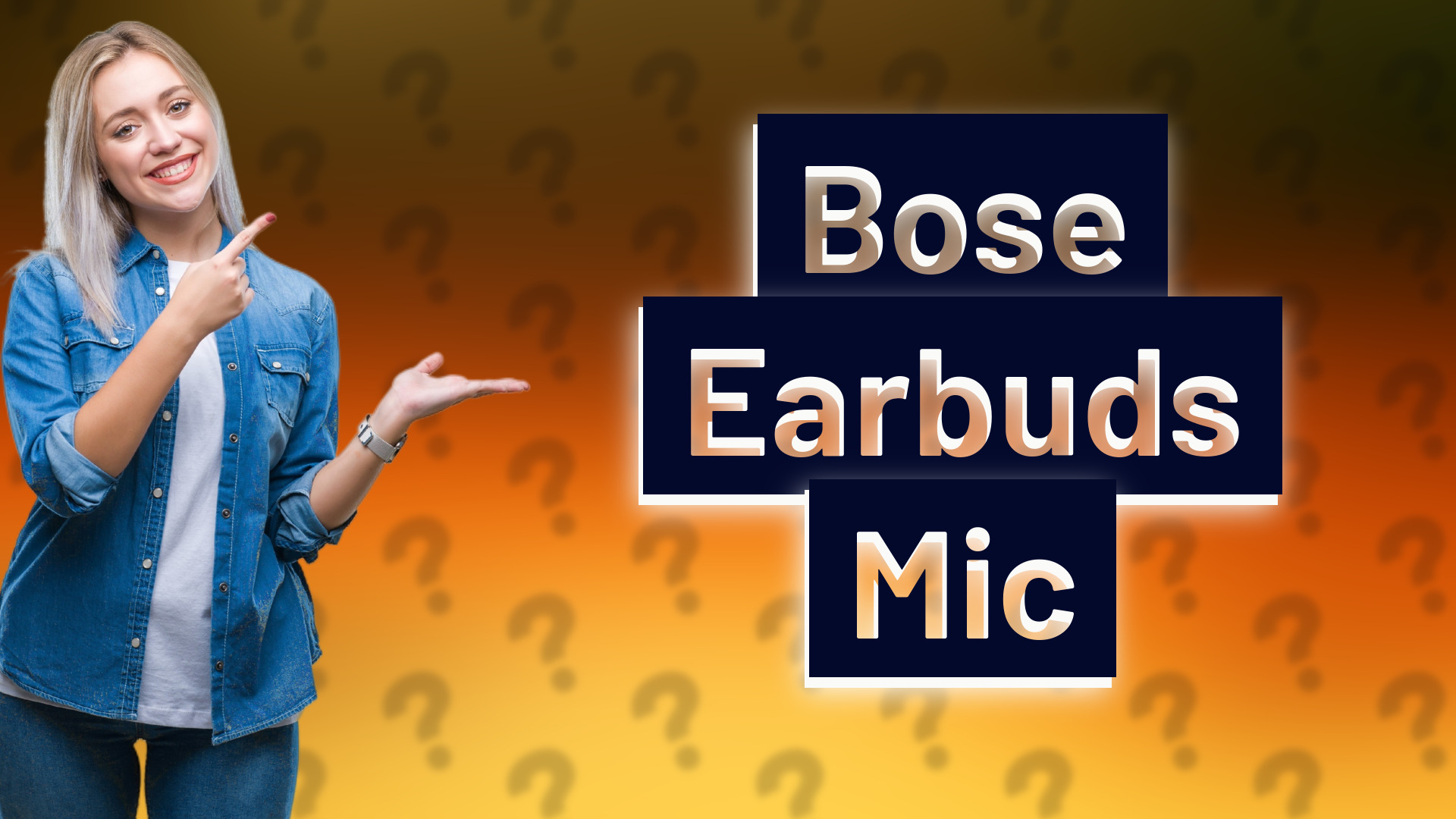 Bose Earbuds Mic