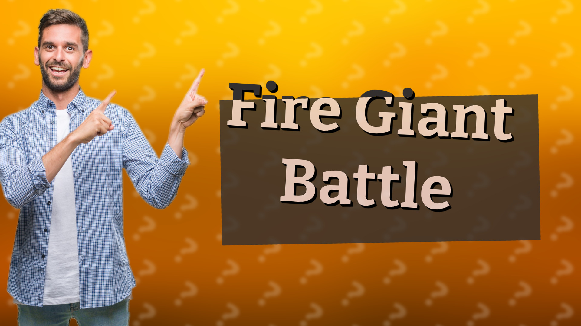 Fire Giant Battle