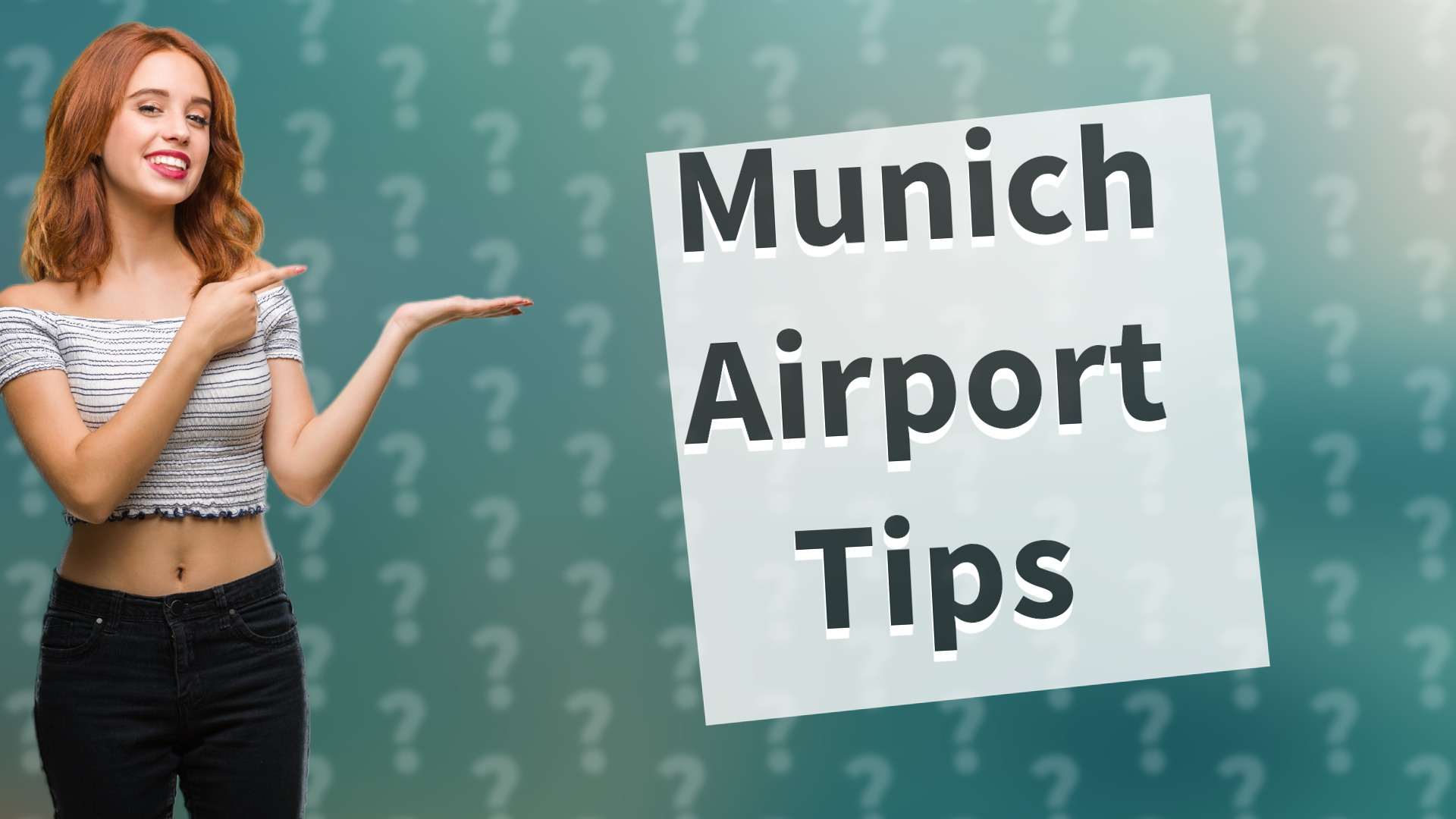 Munich Airport Tips