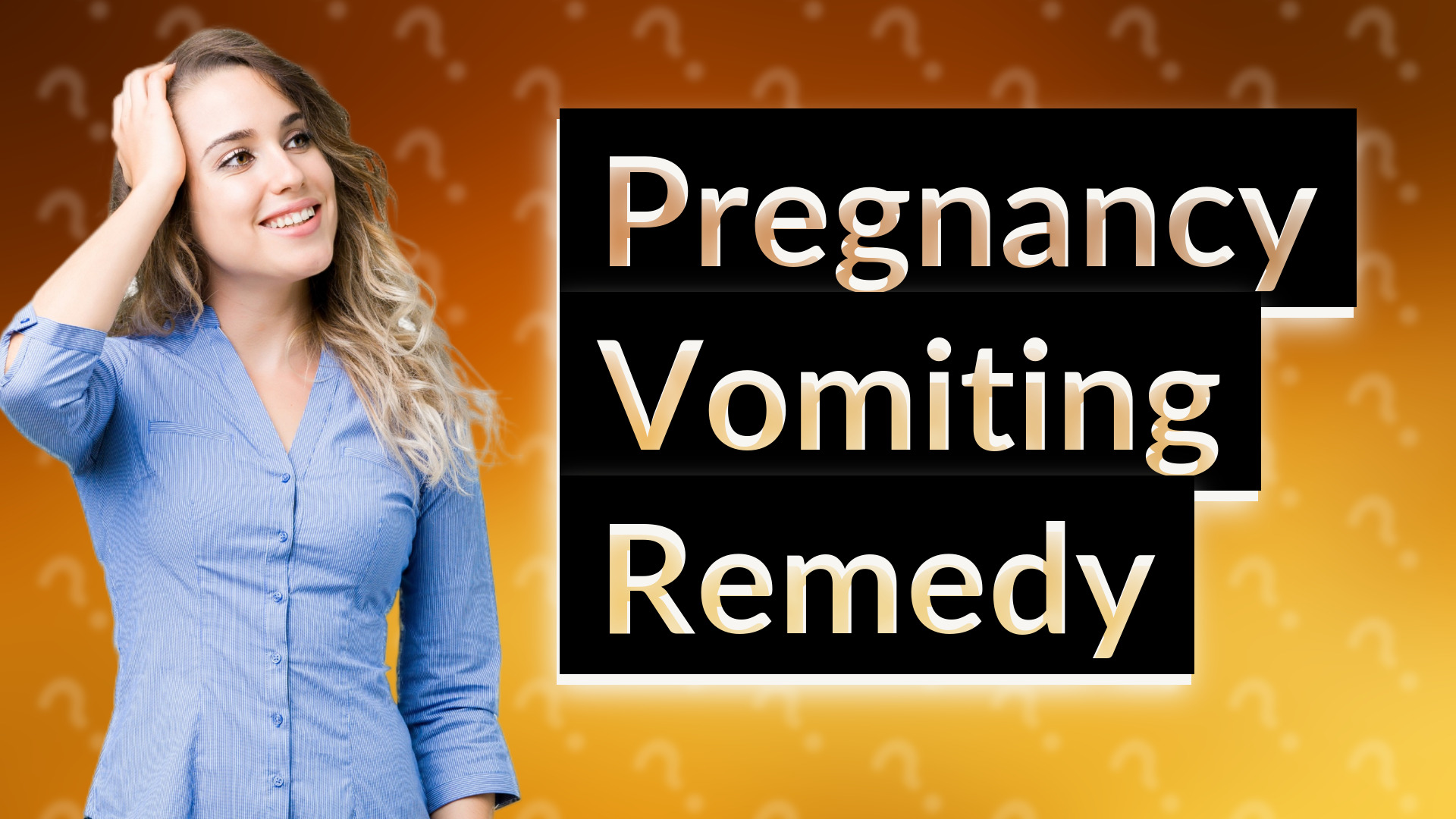 Pregnancy Vomiting Remedy