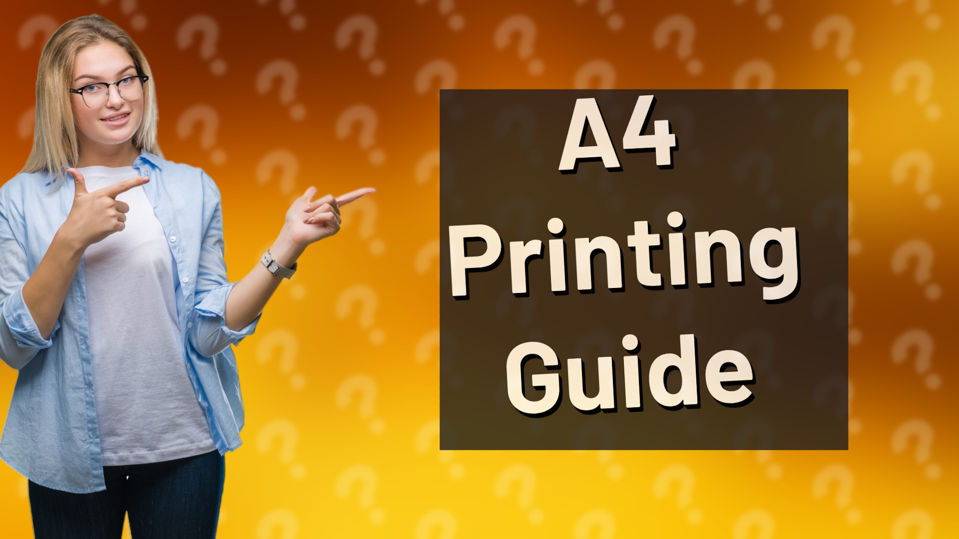 A4 Printing Guide