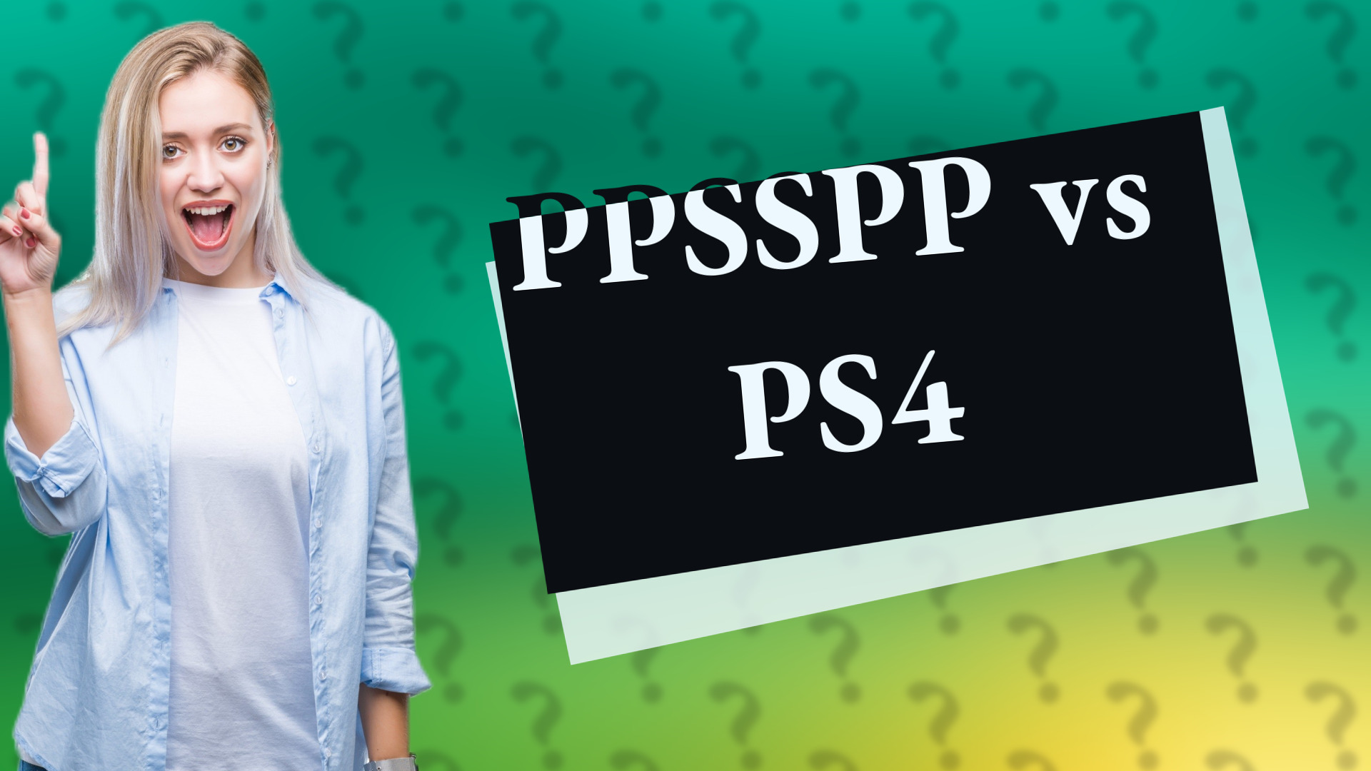 PPSSPP vs PS4