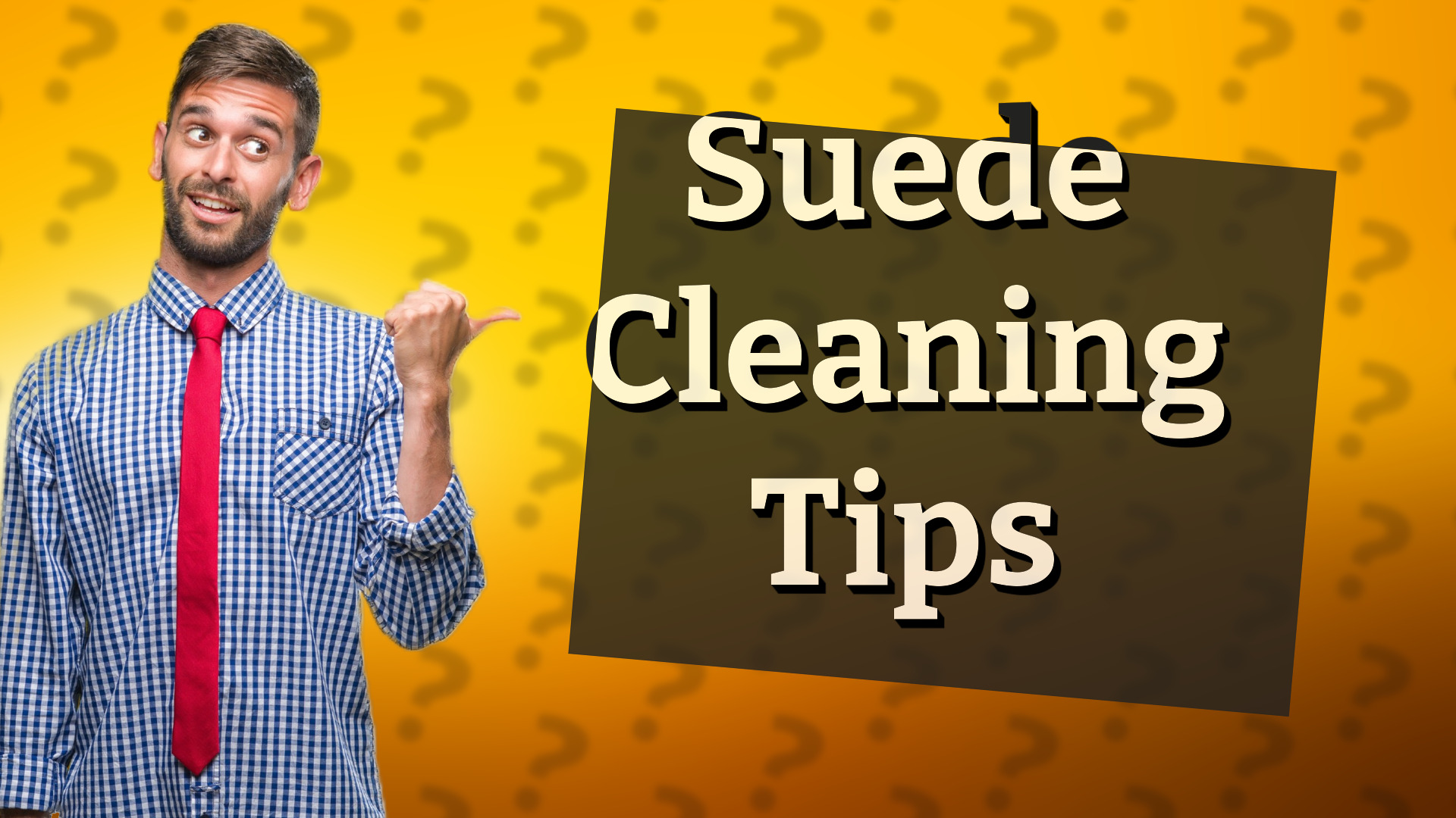 Suede Cleaning Tips