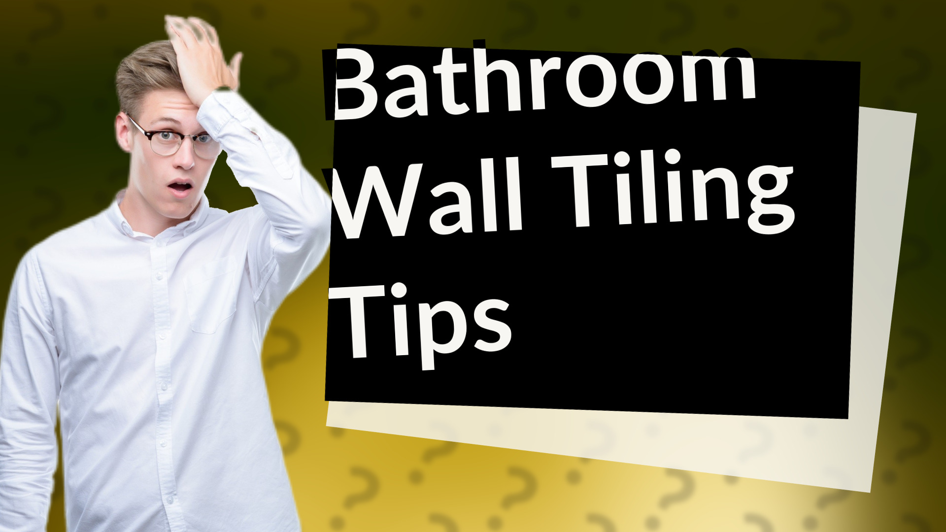 Bathroom Wall Tiling Tips