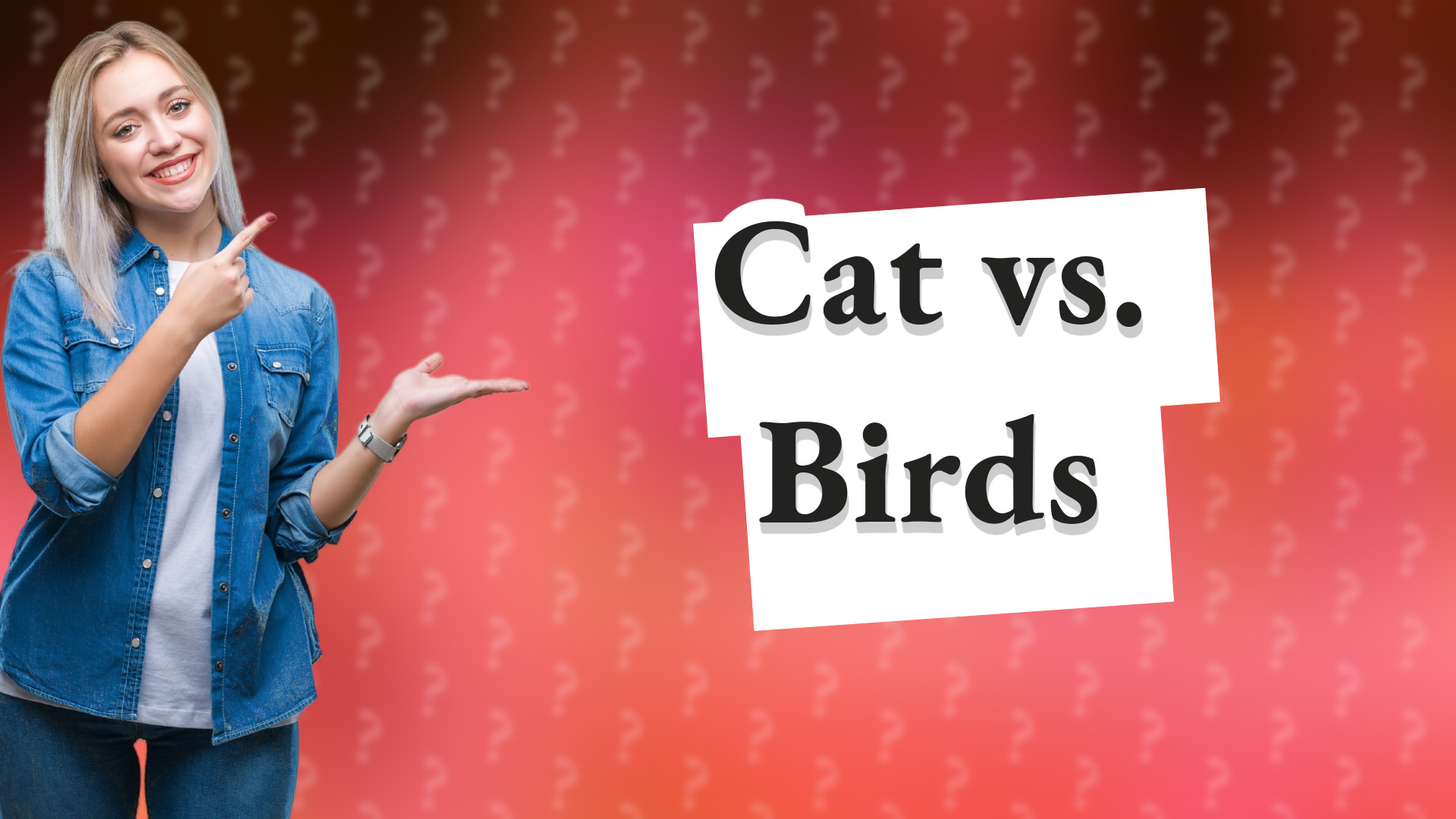 Cat vs. Birds