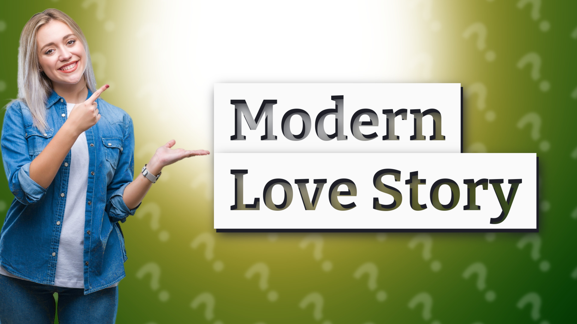 Modern Love Story